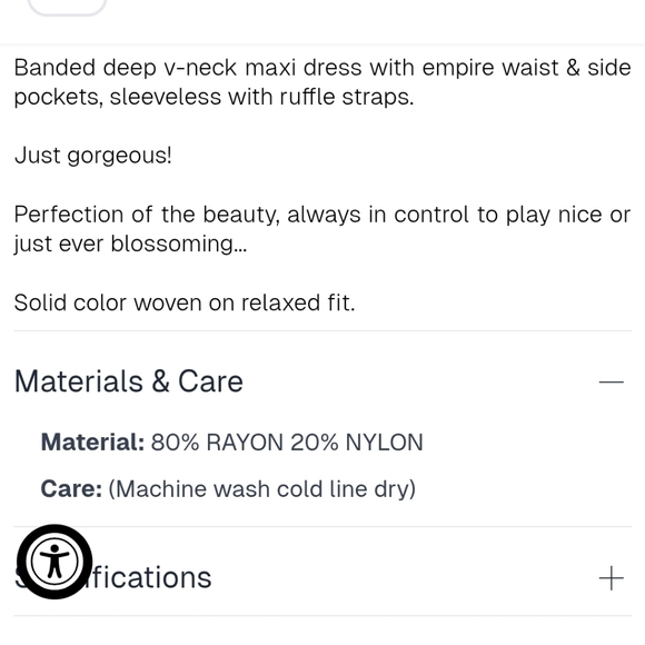 Dear John Lottie Dress Light Blue Size Medium - Picture 10 of 10